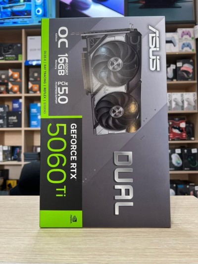 GPU ASUS DUAL RTX 5060TI 16GB 2X OC