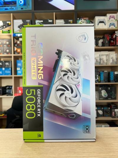 GPU MSI RTX 5080 GAMING TRIO WHITE 16GB OC