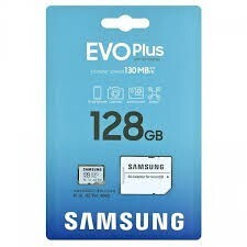 CARTE MEMOIRE SAMSUNG EVO PLUS 128GB 130MB/S
