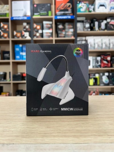 MICROPHONE MARS GAMING MMIC WHITE