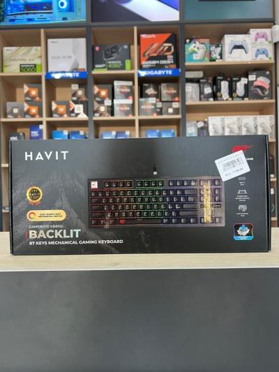 CLAVIER GAMING HAVIT KB892L MECANIQUE ( BLACK )