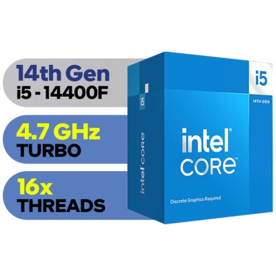 CPU INTEL CORE i5 14400F BOX
