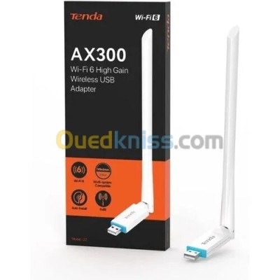 CARTE RESEAU USB SANS FIL TENDA U2 AX3000 V5.0 WI-FI 6
