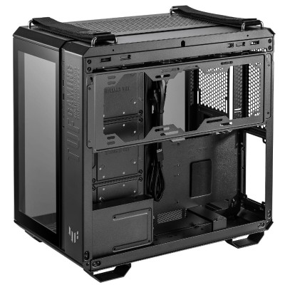Boitier ASUS TUF GT502 Mid Tower ATX, verre trempé, support 360mm
