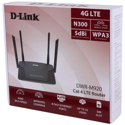 D-Link DWR-M920 Routeur LTE 4G N300 