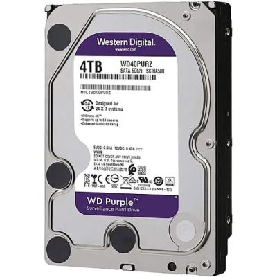 Disque Dur WD Purple 4TB (WD40PURZ) - Surveillance 24/7, SATA 6Gb/s
