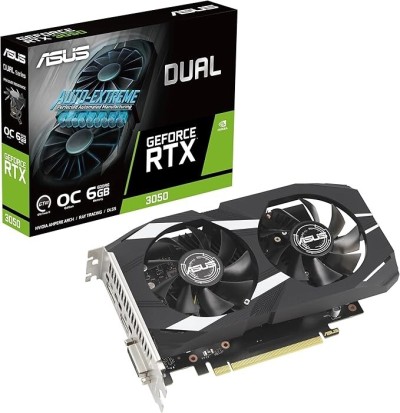 Carte Graphique ASUS Dual GeForce RTX 3050 OC Edition 6Go - Neuf - Chez OCEANIC COMPUTER
