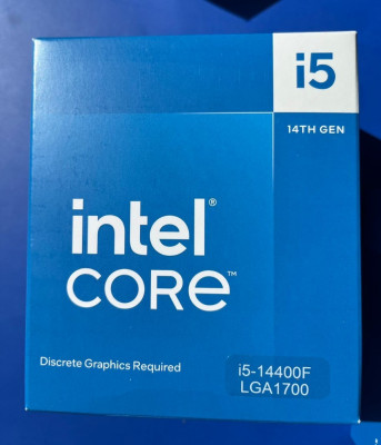  CPU Intel Core i5-14400F (jusqu'à 4.7 GHz)