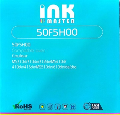 Toner Compatible Lexmark INK MASTER 50F5H00/5KBK - Noir, Qualité Premium