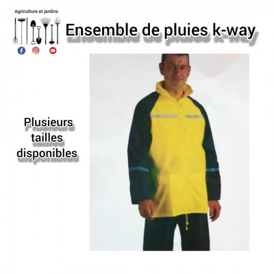 jardinage-ensemble-de-pluies-k-way-kawi-hussein-dey-alger-algerie