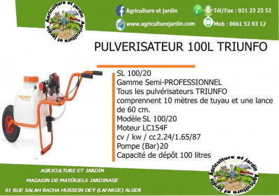 pulvérisateur 100 L