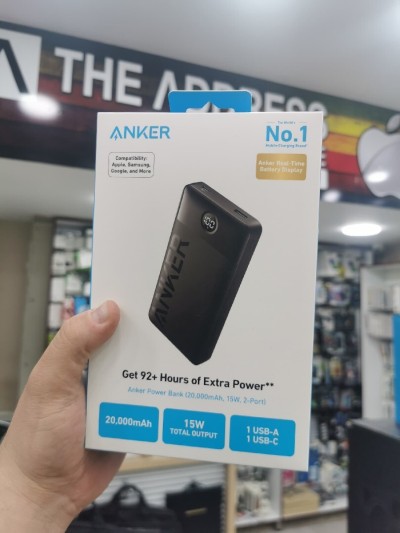 Power Bank Anker 20000mAh,15W 2 ports