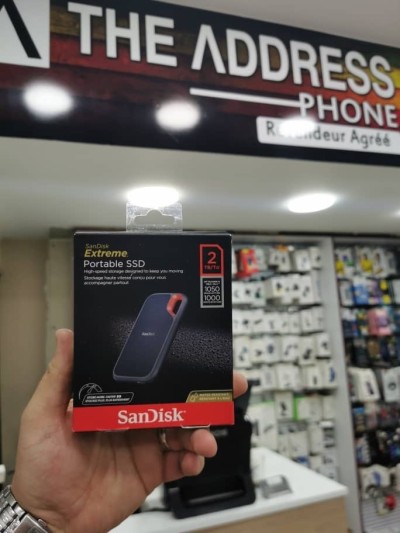 Disque SSD SanDisk Extreme Portable SSD 2To