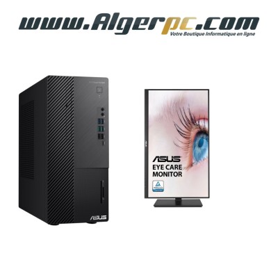 Desktop Asus ExpertCenter D700MD Core i5-12400/8Go DDR4/512Go SSD/Intel UHD/DVD-R/Ecran 24/Win11 pro