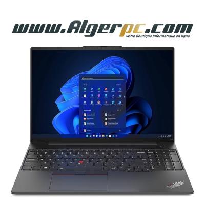 Lenovo Thinkpad E16 Gen 2 Intel Core Ultra 7 155U/32Go DDR5/1To SSD/Ecran 16/Intel Arc//Win11 Pro