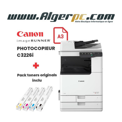 Imprimante Canon ImageRunner C3226i multifonction/A3/couleur/toner/Wifi et USB/recto verso/ADF