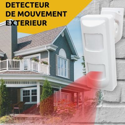 Dédecteur DE MOUVEMENTS Extérieur DOUBLE TECHNOLOGIE