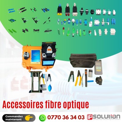 Pigtails . Jarretiers . Tiroire Optique . Convertesseurs SM MM . Module SFP