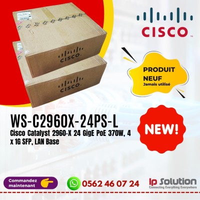 CISCO Switch WS-C2960X-24PS-L