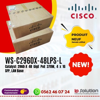 CISCO Switch WS-C2960X-48LPS-L