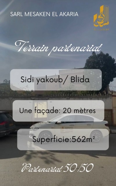 بيع أرض البليدة البليدة