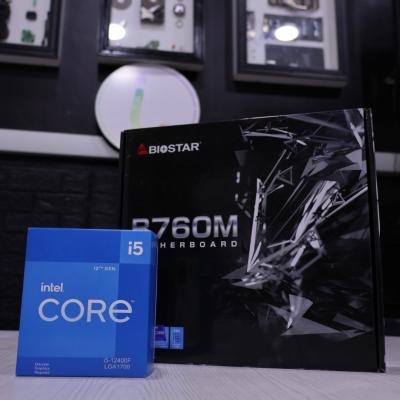 KIT UPGRADE PC BIOSTAR B760MXC PRO 2.0 + INTEL I5 12400F