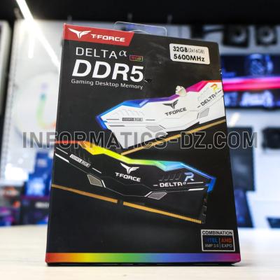 RAM T-FORCE DELTA RGB DDR5 5600MHZ 32GB (2x16GB)