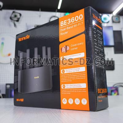 Tenda TE3L v1.0 BE3600 Dual-Band Gigabit Wi-Fi 7 Router up to 3,570 Mbps