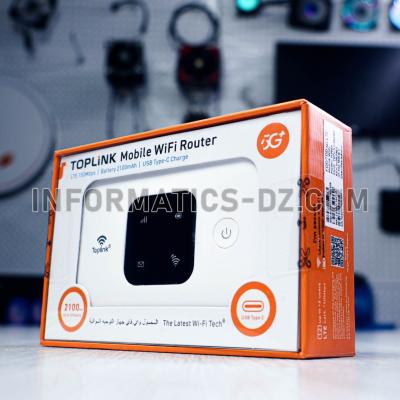 Toplink Mobile WiFi Router 4G/5G LTE  150Mbps, 2100mAh, USB Type-C