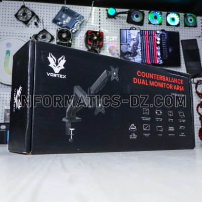 Vortex VRX46-C024E Monitor Support - 17-32 pouces, 9kg, 90 Tilt