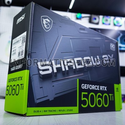 MSI RTX 5060 Ti 16GB SHADOW 2X OC PLUS
