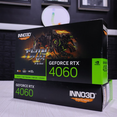 INNO3D GeForce RTX 4060 Twin X2 8 GB GDDR6 Gaming Graphics Card