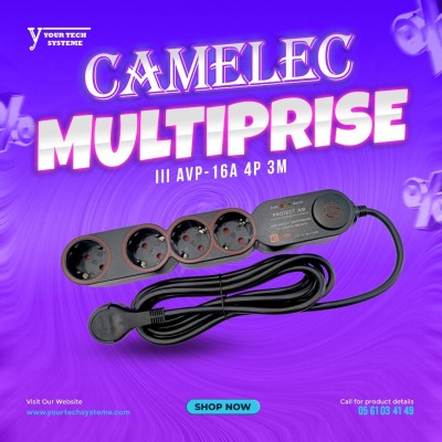 MULTIPRISE PROTECT A/B AVP 16A 4P 3M CAMELEC