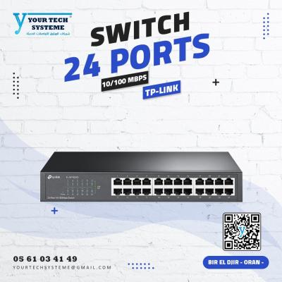Switch TP-Link 24 Ports 10/100 Mbps