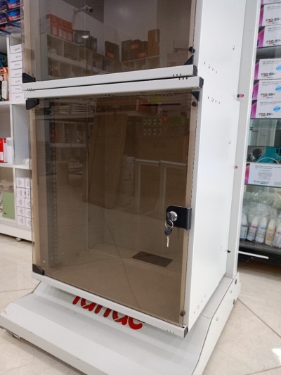 Armoire Murale 12U 19" LANDE PN-SS12U5440-LG 540*400*592 mm Couleur grise