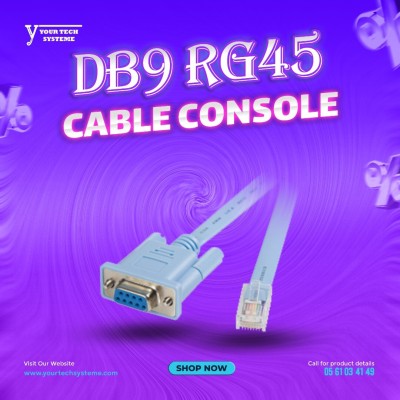 CABLE CONSOLE DB9 RG45