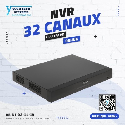 NVR 32 Canaux 4K DAHUA