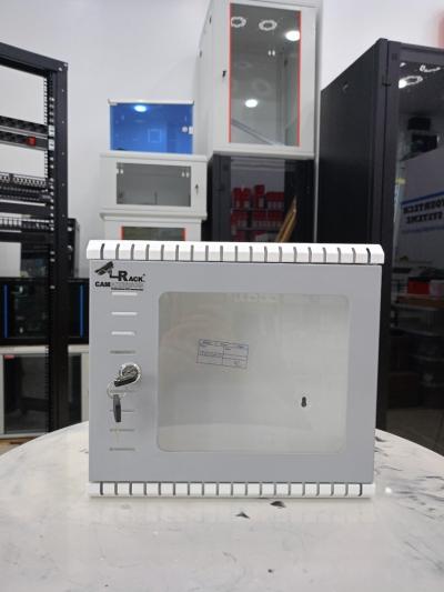 Armoire Vitrée pour Pointeuse 250*250*100 mm Boîtier de protection mural avec porte transparente