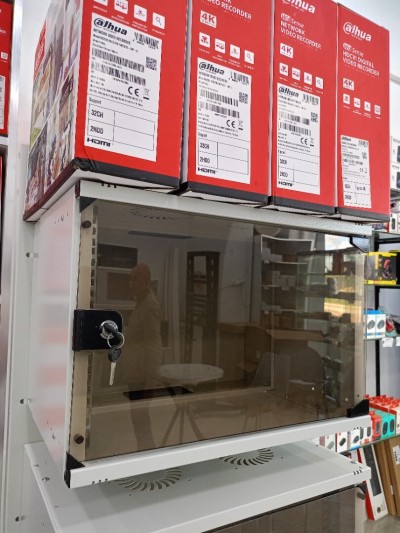 Armoire Murale 7U 19" LANDE PN-SS07U5440-LG 540*400*370 mm Couleur grise