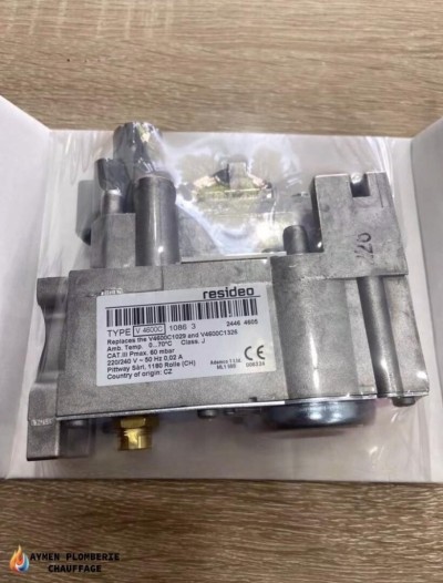 Bloc gaz chaudière a rampe Honeywell 