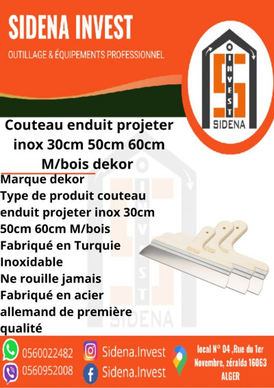 outillage-professionnel-couteau-enduit-a-projeter-inox-30cm-50-cm-60-mbois-ref-147-149-150-dekor-zeralda-alger-algerie