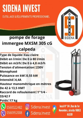 outillage-professionnel-pompe-de-forage-immergee-mxsm-305-cg-calpeda-zeralda-alger-algerie