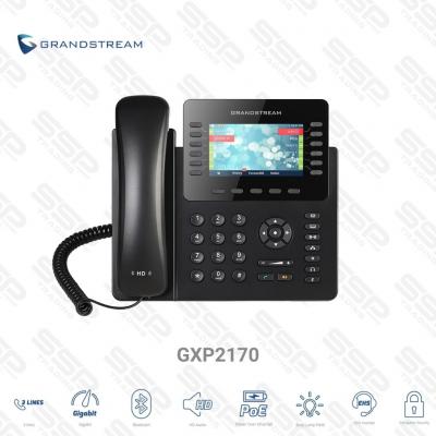 IP PHONE - 3.4" LCD, 6 SIP ,HD Voice, 2xRJ45, PoE, 5 Touches programmables, 4 modules GXP2200EXT