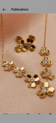 jewelry-set-parure-en-acier-inoxydable-garantie-10-ansطاقم-من-المعدن-المقاوم-للصدأ-مضمون-سنوات-mohammadia-alger-algeria
