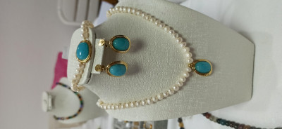 طقم-مجوهرات-parure-en-perles-de-leau-douce-naturelles-المحمدية-الجزائر