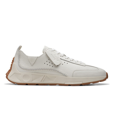Clarks Craft Speed White Leather
