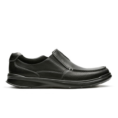 CLARKS Cotrell Free Black Oily Lea