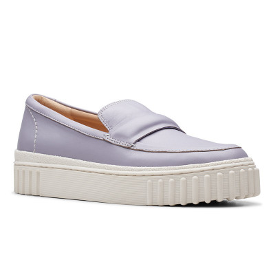 CLARKS Mayhill Cove Lilac Leather
