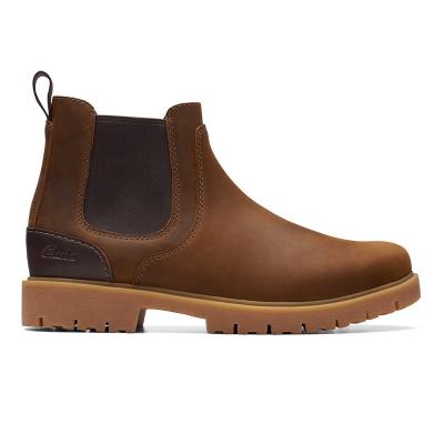 CLARKS Rossdale Top Beeswax Leather