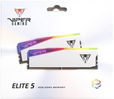 Ram Patriot Viper Elite 5 RGB  (2 x 32GB) DDR5 6200 White